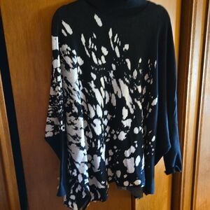 Alfani Black and White Knit Sweater